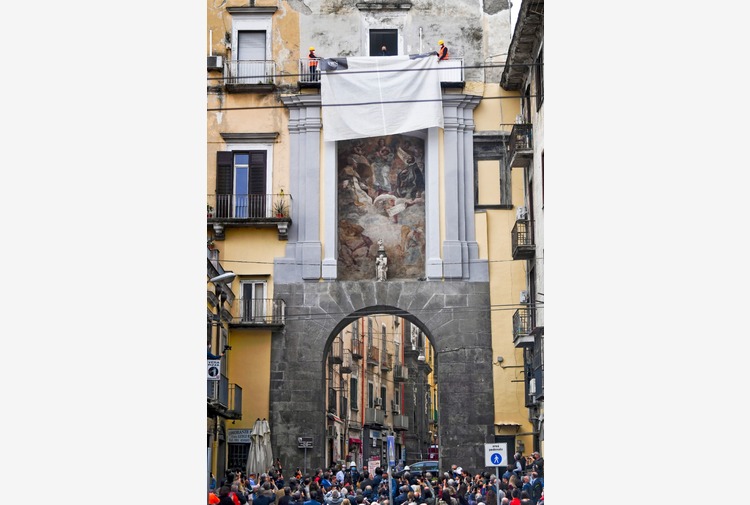 Napoli Ritrova Il Mattia Preti Su Porta San Gennaro Tiscali Cultura