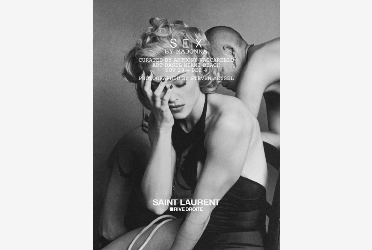 Saint Laurent Celebra Riedizione Del Libro Sex Di Madonna Tiscali