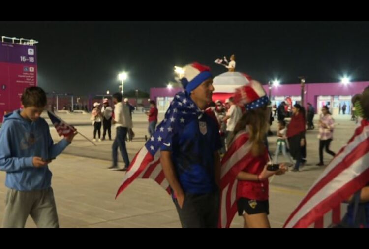 Mondiali Qatar I Tifosi Inglesi E Usa Arrivano Allo Stadio Tiscali Sport