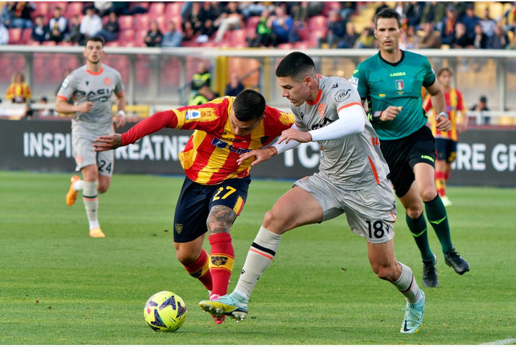 Il Lecce Torna Alla Vittoria Contro L Udinese Tiscali Sport