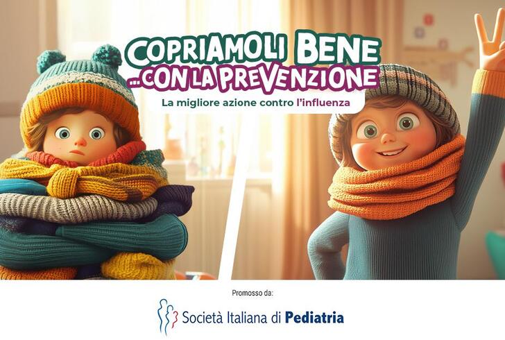 Influenza, ogni anno colpisce 1 bimbo su 4, campagna dei pediatri nelle scuole Influenza, ogni anno colpisce 1 bimbo su 4, campagna dei pediatri nelle scuole