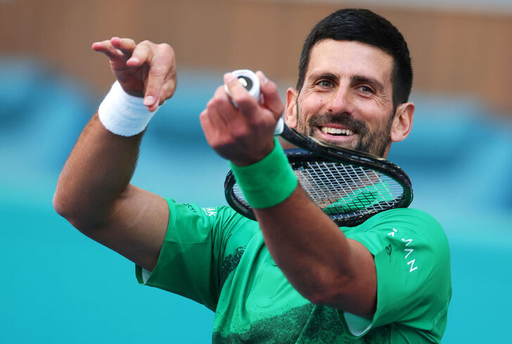 Miami: Djokovic eguaglia Nadal per il maggior numero di vittorie da '1000'