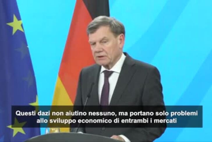 Germania: i dazi Usa non aiutano nessuno, tutti i mercati soffrono
